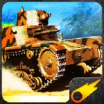 battle of tanks world war ii android application logo